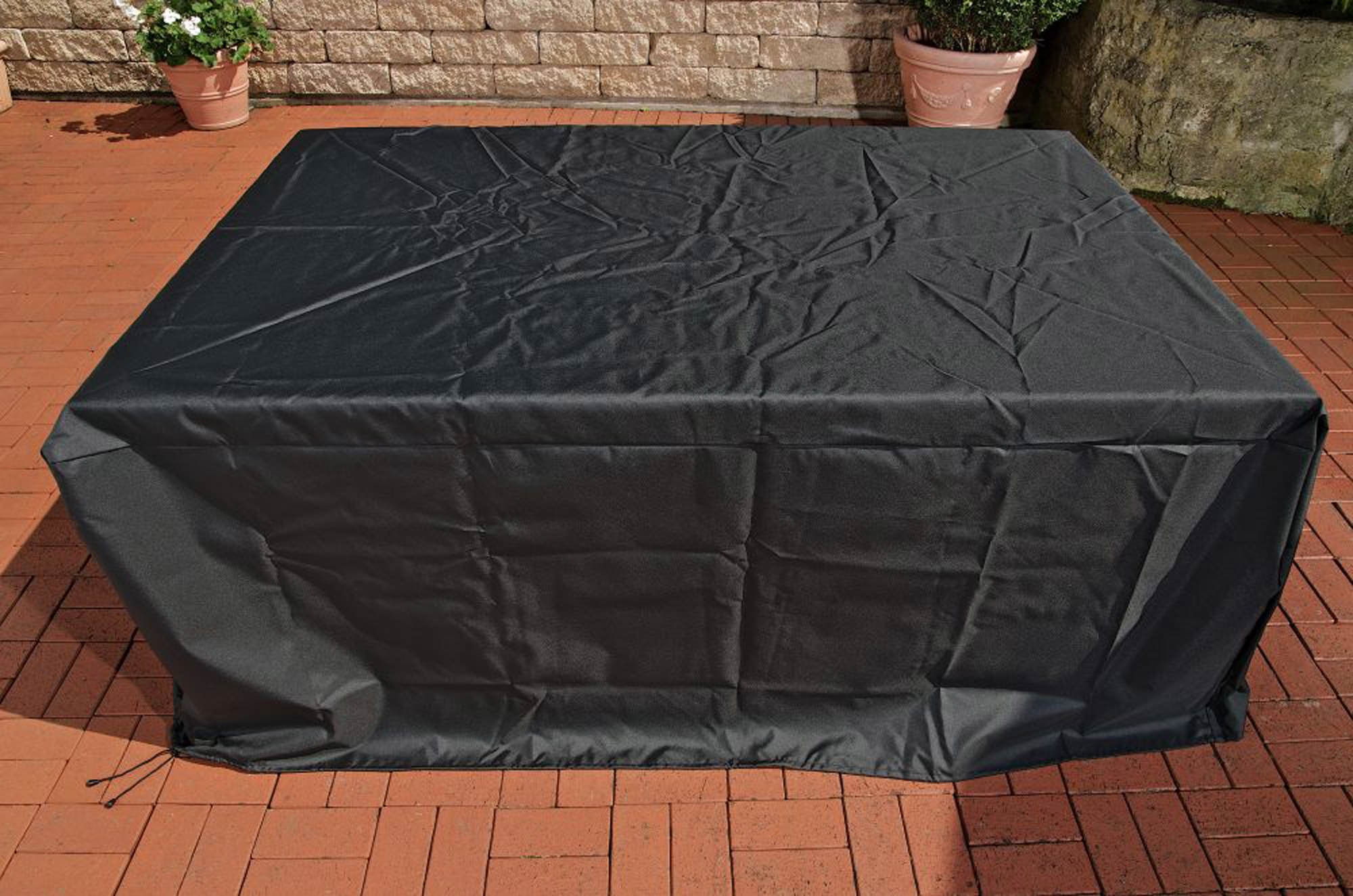 Abdeckhaube 390x240x64 cm Barcelona, Gibraltar-schwarz