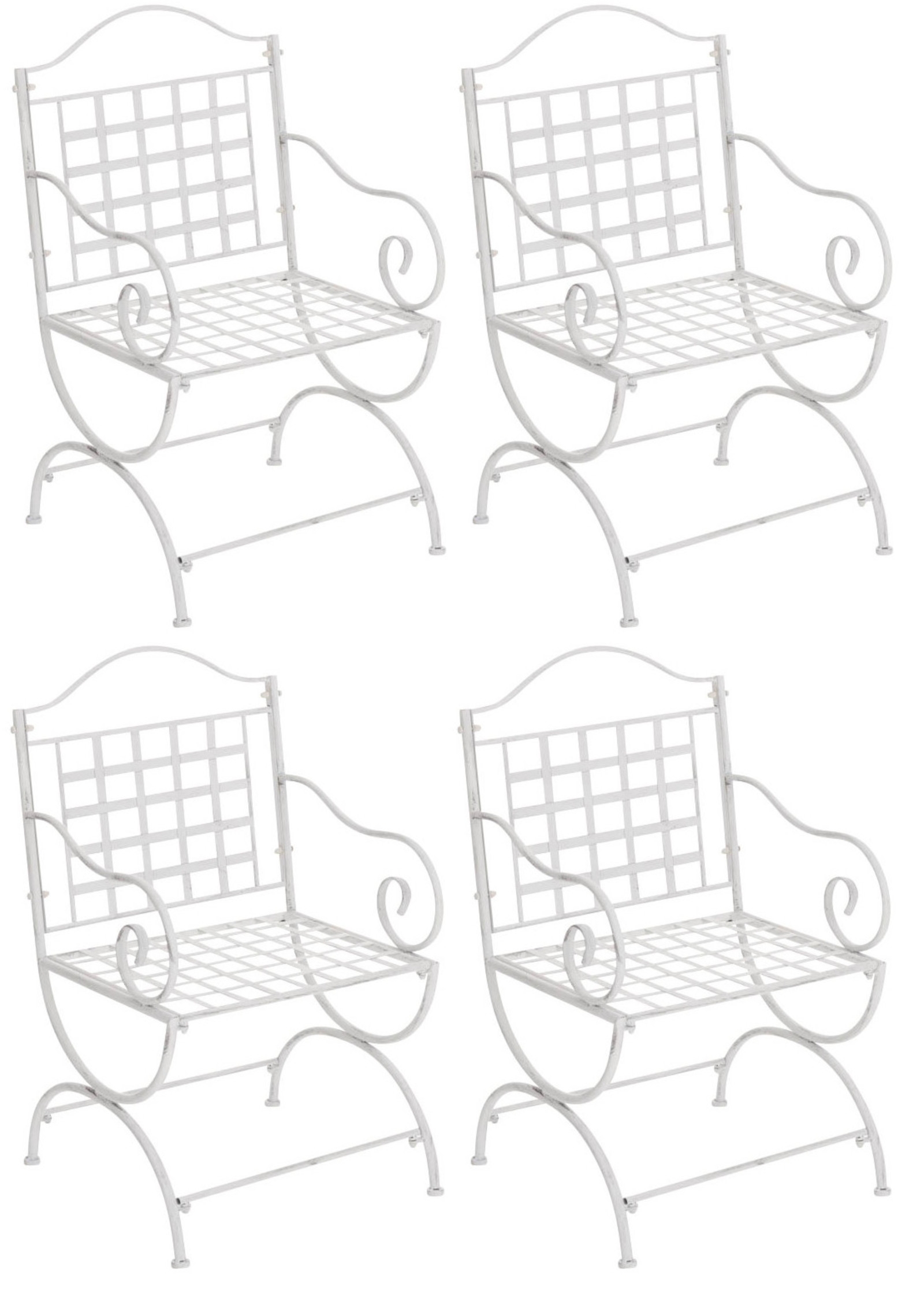 4er Set Stühle Lotta-antik_weiß