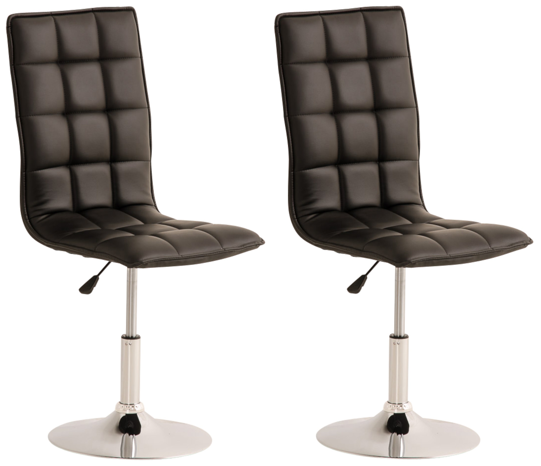 2er Set Esszimmerstühle Peking-schwarz
