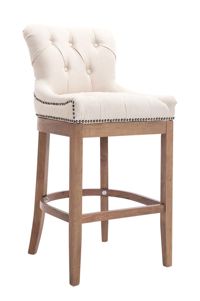 Barhocker Lakewood Stoff, Antik-hell-creme