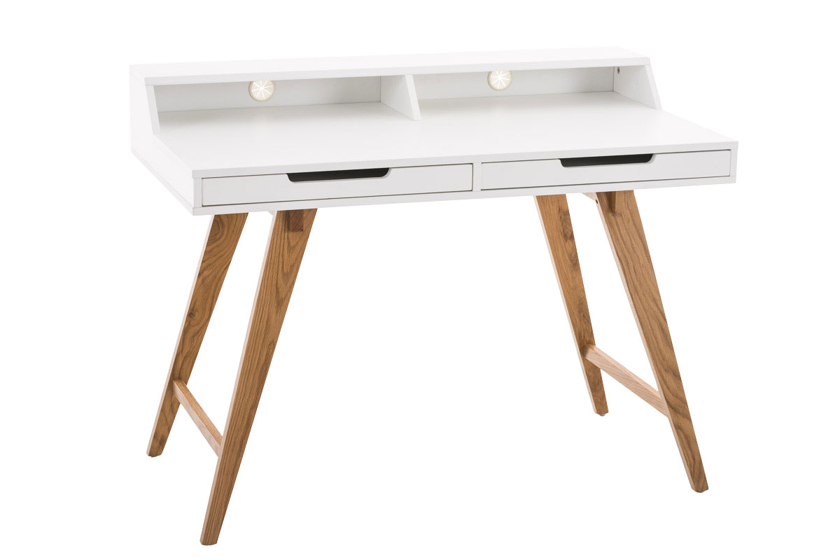 Schreibtisch Eaton, weiß-110x60x85 cm