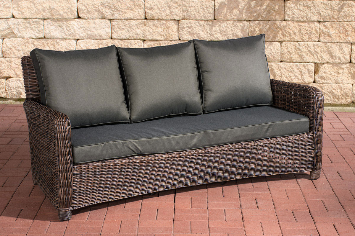 Kissenbezug 3er Sofa San Fernando-anthrazit