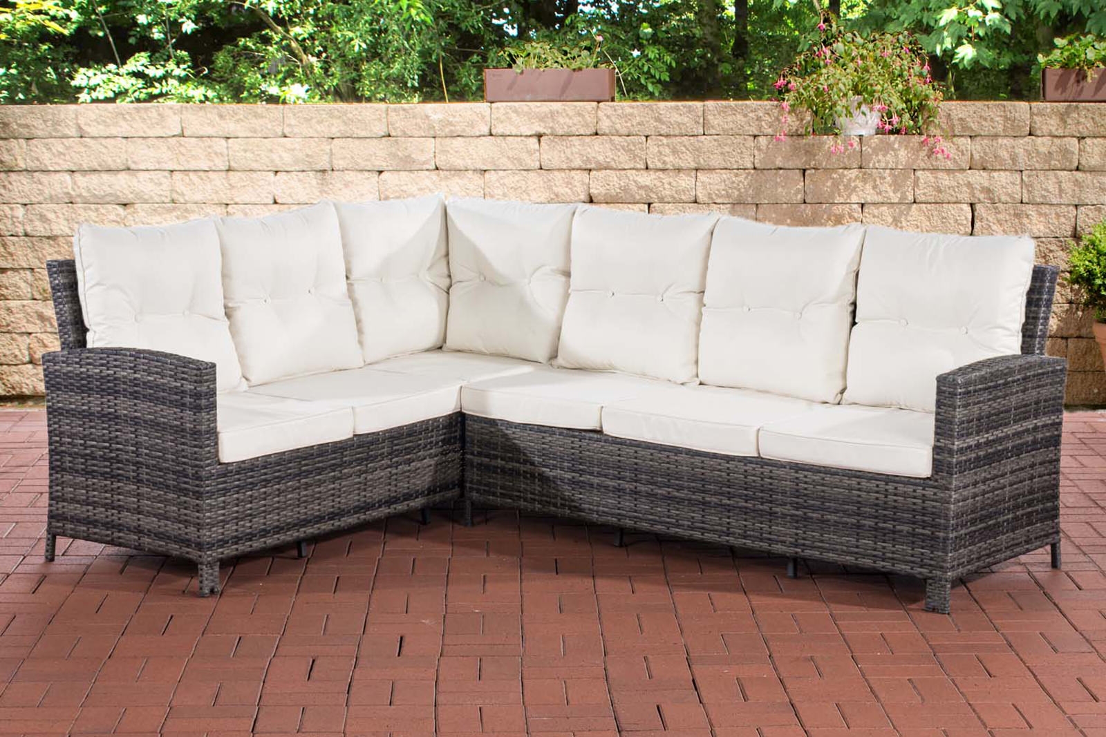 Kissen-Set Bermeo/Minari-creme