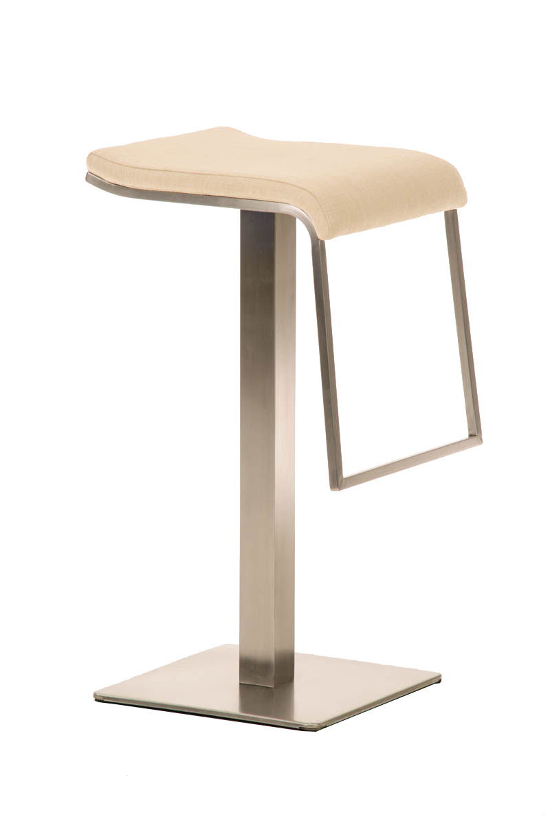 Barhocker Lameng E85 Stoff-creme