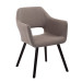 Besucherstuhl Auckland Stoff -taupe-Coffee