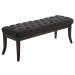 Sitzbank Ramses Stoff antik-dunkel-dunkelgrau-120 cm