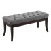 Sitzbank Ramses Stoff antik-dunkel-grau-100 cm