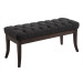 Sitzbank Ramses Stoff antik-dunkel-dunkelgrau-100 cm