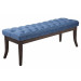 Sitzbank Ramses Stoff antik-dunkel-blau-120 cm
