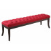 Sitzbank Ramses Stoff antik-dunkel-rot-150 cm