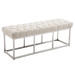 Sitzbank Amun E Stoff-creme-120 cm