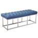 Sitzbank Amun E Stoff-blau-120 cm