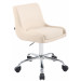 Arbeitshocker Club Kunstleder-creme