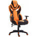 Racing Bürostuhl Fangio Stoff-schwarz/orange