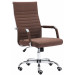 Bürostuhl Amadora-braun-Stoff