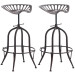 2er Set Barhocker Chuck-bronze