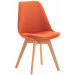 Esszimmerstuhl Linares-orange-Stoff