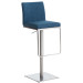 Barhocker Panama Stoff-blau
