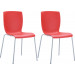 2er Set Stühle MIO-rot