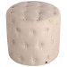 Sitzhocker Lille-creme-Stoff