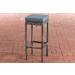 Barhocker Alia 5mm-rund/graumeliert-Eisengrau