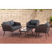 Loungeset Trosa 5mm Braun-meliert-40 cm (Dunkelbraun)-Anthrazit
