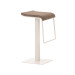Barhocker Lameng W78 Stoff-grau