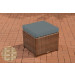 Hocker Tahiti-sand-Eisengrau
