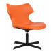 Lounger Welland Kunstleder-orange