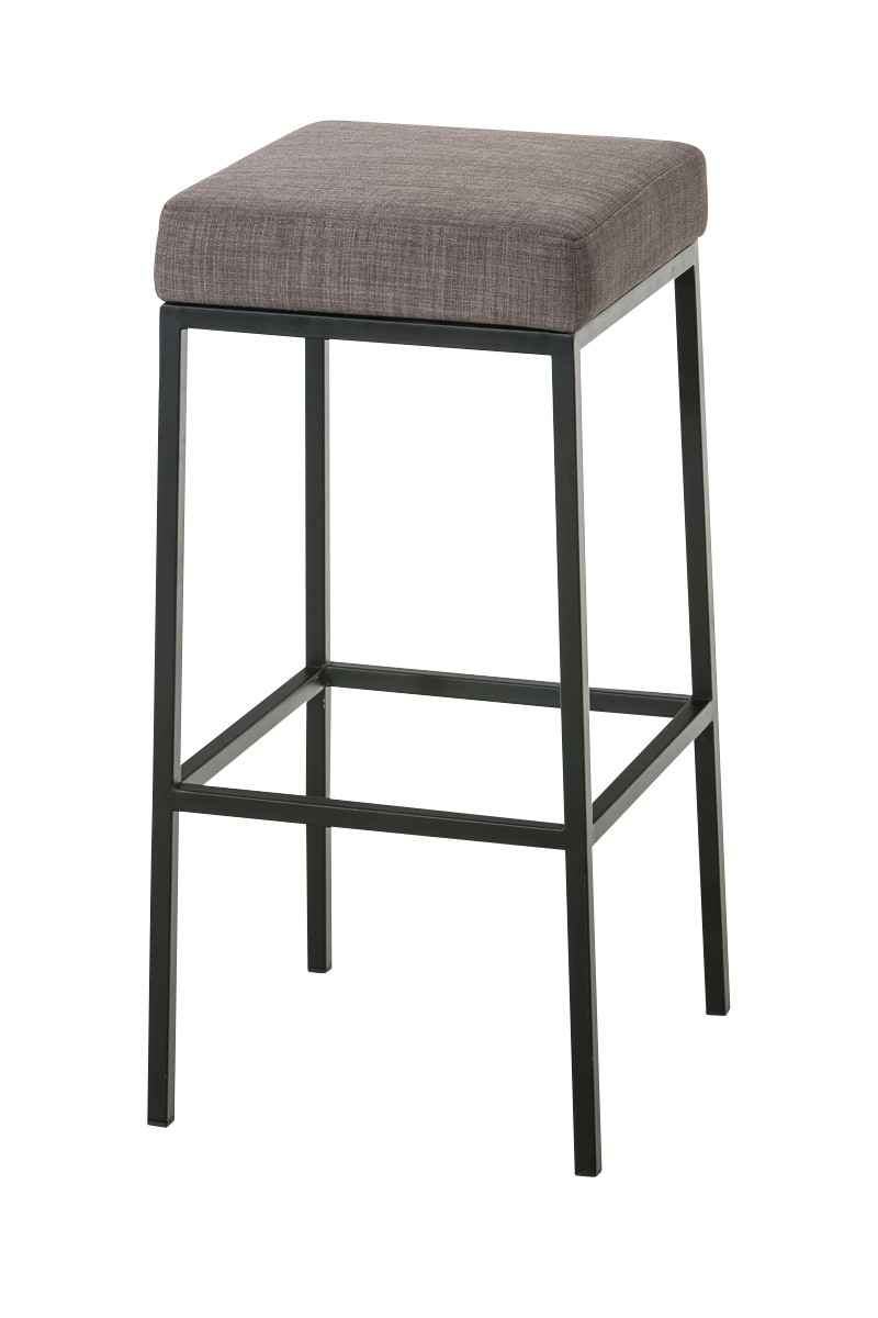 Barhocker Montreal B85 Stoff-grau