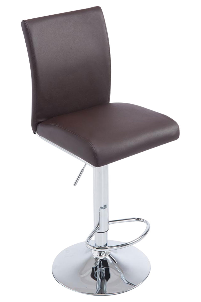 Barhocker Köln mit Lehne-braun