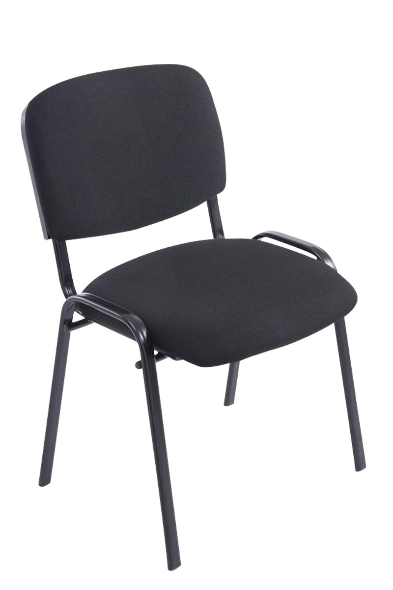 Stapelstuhl XL Ken Stoff-schwarz