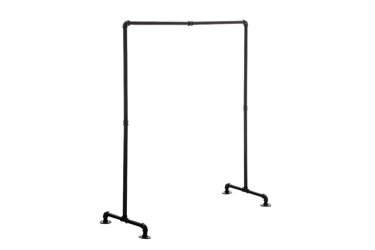 Kleiderständer Jersey-schwarz-120 cm