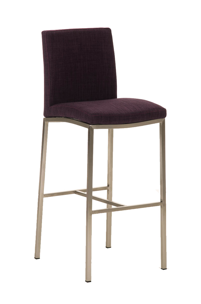 Barhocker Freeport Stoff-lila