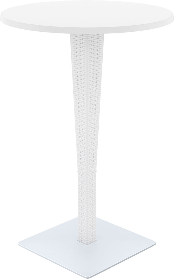 Stehtisch Riva rund Ø 70 cm-weiß