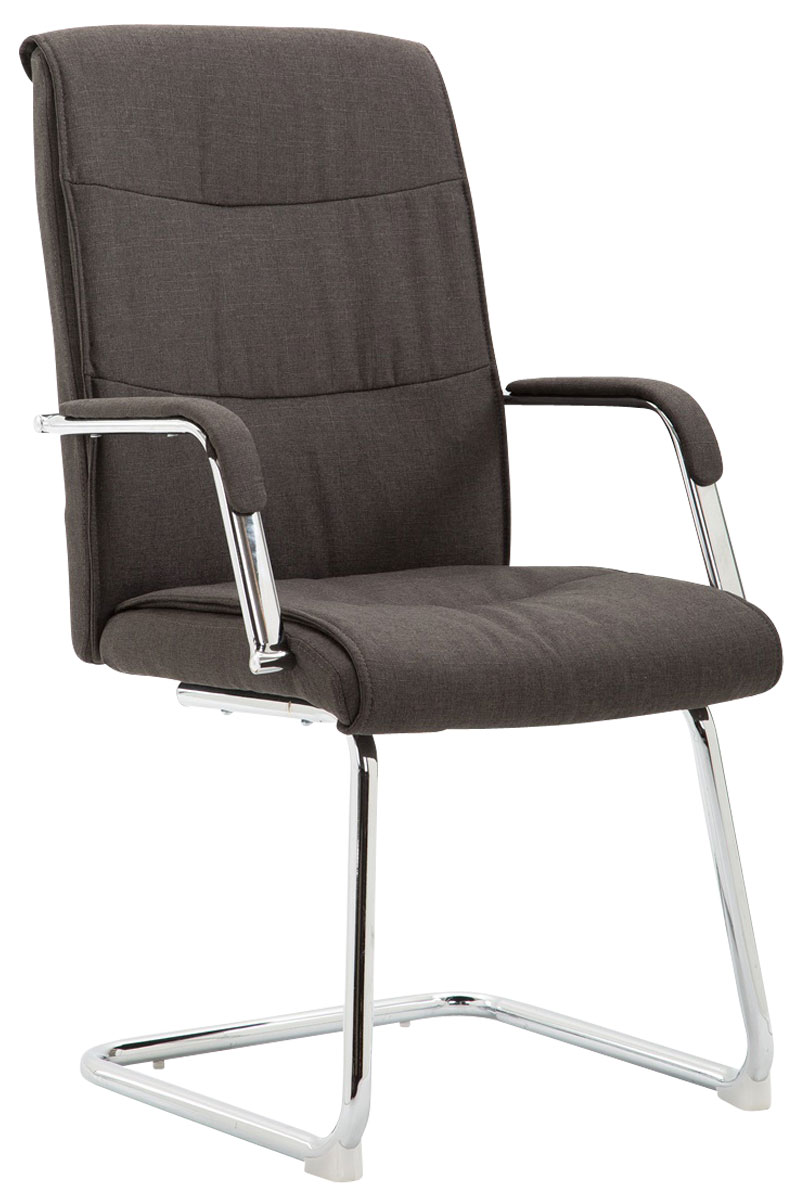 Esszimmerstuhl Caro V2 Stoff-dunkelgrau